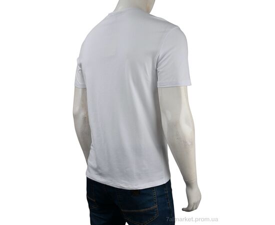 Фотография Футболка мужская Лето 4117-NT48-23-2 white (5 шт. р.сетка 48-56) "Мир" недорого оптом от прямого поставщика, изображение 2