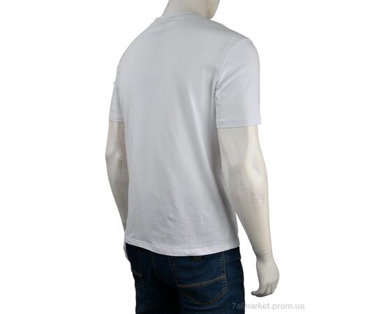 Футболка мужская Лето 4117-NT48-26-1 white (5 шт. р.сетка 48-56) "Мир" недорого оптом от прямого поставщика, изображение 2 Фотография Футболка мужская Лето 4117-NT48-26-1 white (5 шт. р.сетка 48-56) "Мир" недорого оптом от прямого поставщика, изображение 2