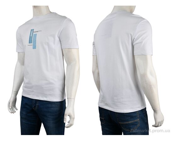 Футболка мужская Лето 4117-NT48-27-2 white (5 шт. р.сетка 48-56) "Мир" недорого оптом от прямого поставщика, изображение 3 Фотография Футболка мужская Лето 4117-NT48-27-2 white (5 шт. р.сетка 48-56) "Мир" недорого оптом от прямого поставщика, изображение 3