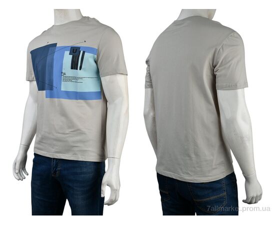 Футболка мужская Лето 4117-NT48-28-3 grey (5 шт. р.сетка 48-56) "Мир" недорого оптом от прямого поставщика, изображение 3 Фотография Футболка мужская Лето 4117-NT48-28-3 grey (5 шт. р.сетка 48-56) "Мир" недорого оптом от прямого поставщика, изображение 3