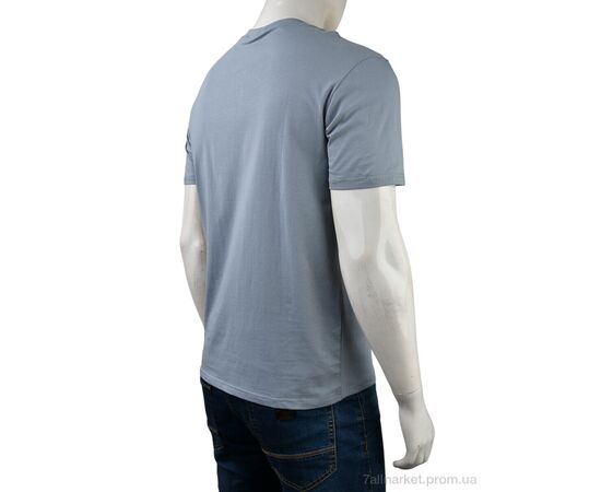 Фотография Футболка мужская Лето 4117-NT48-28-5 blue (5 шт. р.сетка 48-56) "Мир" недорого оптом от прямого поставщика, изображение 2