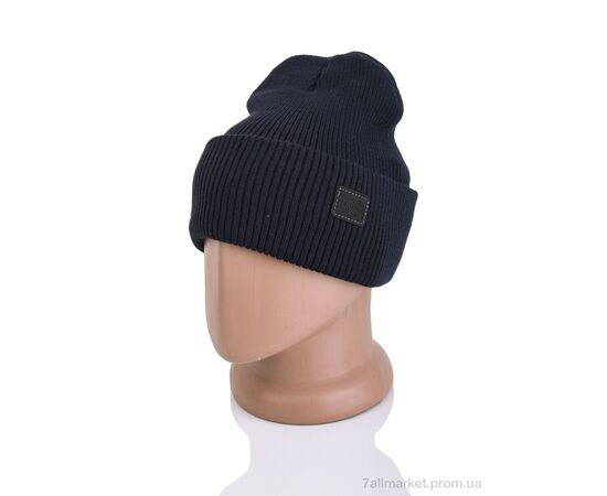 Шапка чоловіча Зима 9-24 navy (5 шт. р.сіткаOne size) "TUZZI" недорого оптом від прямого постачальника, зображення 2 Шапка чоловіча Зима 9-24 navy (5 шт. р.сіткаOne size) "TUZZI" недорого оптом від прямого постачальника, зображення 2
