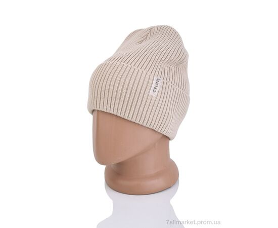 Фотография Женская шапка Зима 9-30 beige (5 шт. р.сетка One size) "TUZZI" недорого оптом от прямого поставщика, изображение 2