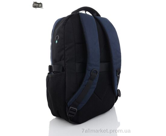 Рюкзак жіночий 6165 blue (250) 47*31*16 см, "Superbag" недорого оптом від прямого постачальника, зображення 2