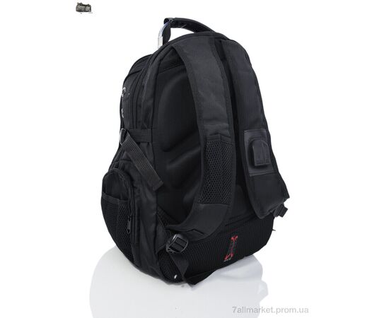 Рюкзак жіночий 8810 black (250) 48*30*18 см, "Superbag" недорого оптом від прямого постачальника, зображення 2