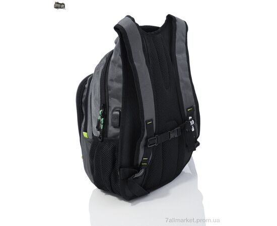 Рюкзак жіночий 9812 grey (250) 45*28*12 см, "Superbag" недорого оптом від прямого постачальника, зображення 2