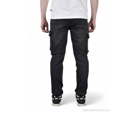 Джинси чоловічі Весна/осінь 8867 (8 шт. р.сітка28-34) "Baron" недорого оптом від прямого постачальника, зображення 3