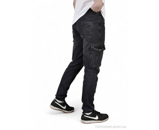 Джинси чоловічі Весна/осінь 8867 (8 шт. р.сітка28-34) "Baron" недорого оптом від прямого постачальника, зображення 4