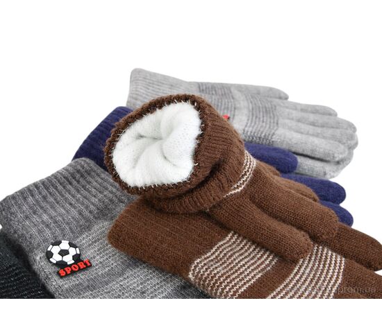 Рукавички для дітей Зима J2039 mix (12 шт. р.сітка7-9) "TUZZI" недорого оптом від прямого постачальника, зображення 2 Рукавички для дітей Зима J2039 mix (12 шт. р.сітка7-9) "TUZZI" недорого оптом від прямого постачальника, зображення 2