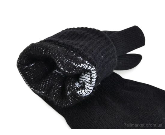 Фотография Перчатки мужские Зима J2030 black (12 шт. р.сетка One size) "TUZZI" недорого оптом от прямого поставщика, изображение 2