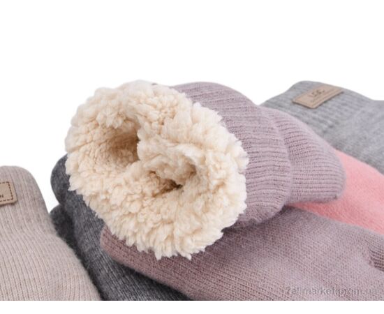 Рукавички для жінок Зима J1029 mix (12 шт. р.сіткаOne size) "TUZZI" недорого оптом від прямого постачальника, зображення 2