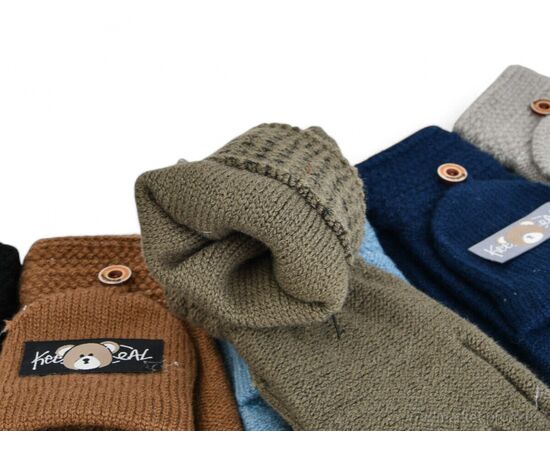 Рукавиці дитячі Зима J3005 mix (12 шт. р.сітка5-7) "TUZZI" недорого оптом від прямого постачальника, зображення 2 Рукавиці дитячі Зима J3005 mix (12 шт. р.сітка5-7) "TUZZI" недорого оптом від прямого постачальника, зображення 2