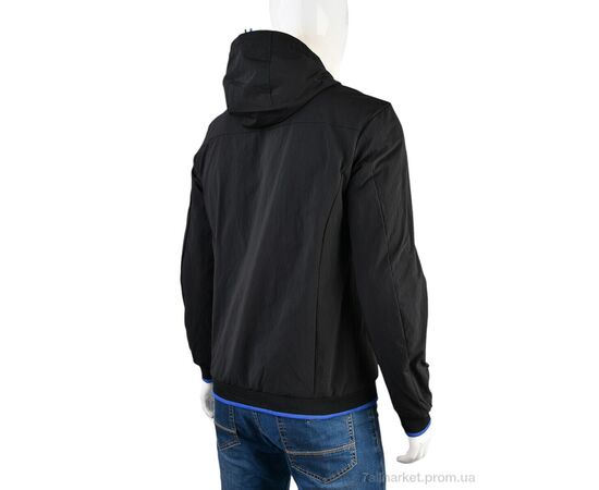 Куртка мужская Весна/осень 4163-87020-1 black (4 шт. р.сетка S-2XL) "Мир" недорого оптом от прямого поставщика, изображение 2 Фотография Куртка мужская Весна/осень 4163-87020-1 black (4 шт. р.сетка S-2XL) "Мир" недорого оптом от прямого поставщика, изображение 2