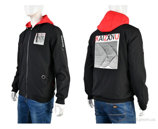 Куртка мужская Весна/осень 4163-88016-1 black (5 шт. р.сетка S-2XL) "Мир" недорого оптом от прямого поставщика, изображение 3 Фотография Куртка мужская Весна/осень 4163-88016-1 black (5 шт. р.сетка S-2XL) "Мир" недорого оптом от прямого поставщика, изображение 3