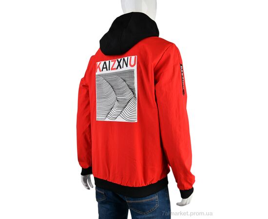 Куртка мужская Весна/осень 4163-88016-2 red (5 шт. р.сетка S-2XL) "Мир" недорого оптом от прямого поставщика, изображение 2 Фотография Куртка мужская Весна/осень 4163-88016-2 red (5 шт. р.сетка S-2XL) "Мир" недорого оптом от прямого поставщика, изображение 2