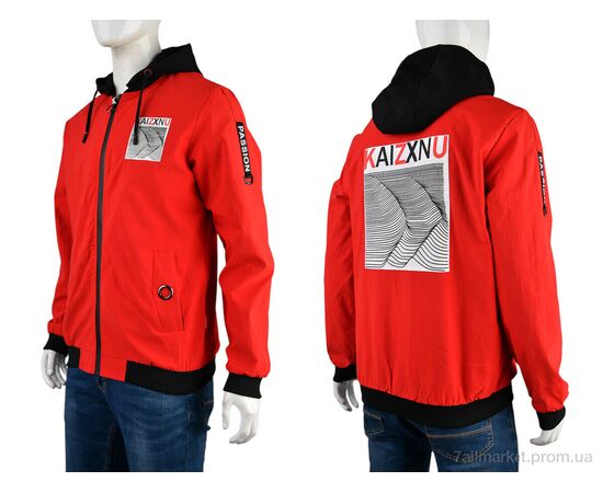 Куртка мужская Весна/осень 4163-88016-2 red (5 шт. р.сетка S-2XL) "Мир" недорого оптом от прямого поставщика, изображение 3 Фотография Куртка мужская Весна/осень 4163-88016-2 red (5 шт. р.сетка S-2XL) "Мир" недорого оптом от прямого поставщика, изображение 3