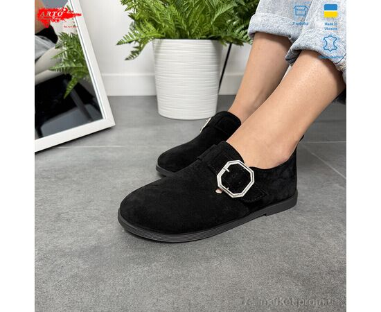 Туфли женские стильные Весна/осень 030 чорний з. (8 пар р.37-41) "ARTO" недорого оптом от прямого поставщика, изображение 4 Фотография Туфли женские стильные Весна/осень 030 чорний з. (8 пар р.37-41) "ARTO" недорого оптом от прямого поставщика, изображение 4