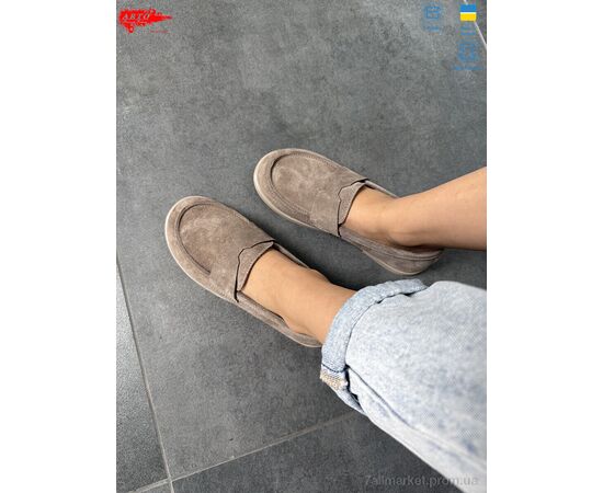 Туфли женские стильные Весна/осень 079 кофе /замш (8 пар р.36-41) "ARTO" недорого оптом от прямого поставщика, изображение 2 Фотография Туфли женские стильные Весна/осень 079 кофе /замш (8 пар р.36-41) "ARTO" недорого оптом от прямого поставщика, изображение 2