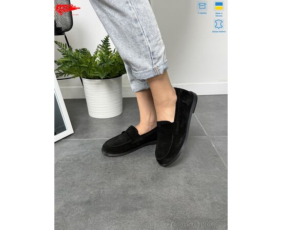 Туфлі жіночі стильні Весна/осінь 079 чорний з. (8 пар р.36-41) "ARTO" недорого оптом від прямого постачальника, зображення 2