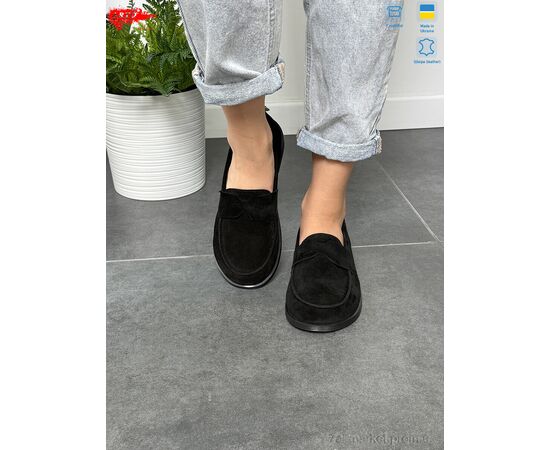 Туфлі жіночі стильні Весна/осінь 079 чорний з. (8 пар р.36-41) "ARTO" недорого оптом від прямого постачальника, зображення 4