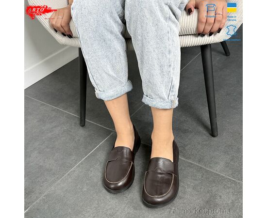 Туфли женские стильные Весна/осень 079 коричневий к. (8 пар р.36-41) "ARTO" недорого оптом от прямого поставщика, изображение 3 Фотография Туфли женские стильные Весна/осень 079 коричневий к. (8 пар р.36-41) "ARTO" недорого оптом от прямого поставщика, изображение 3
