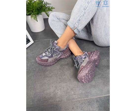 Кросівки жіночі модні Весна/осінь BA1001-1 purple (8 пар р.36-40) "S.Sofi.S" недорого оптом від прямого постачальника, зображення 2