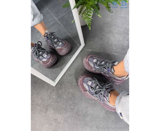 Кросівки жіночі модні Весна/осінь BA1001-1 purple (8 пар р.36-40) "S.Sofi.S" недорого оптом від прямого постачальника, зображення 3