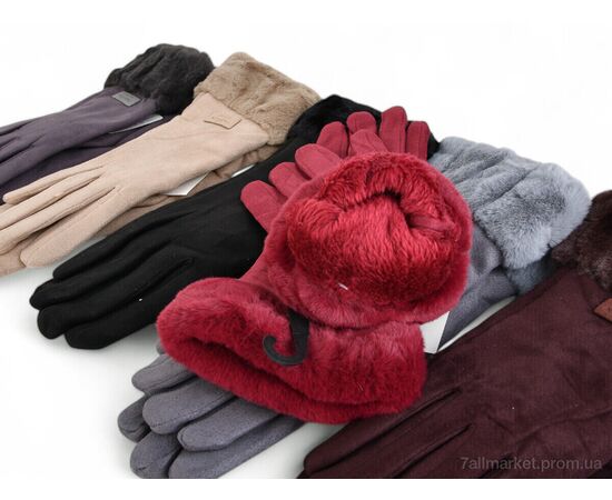 Перчатки женские Зима 279-4 mix (12 шт. р.сетка 6,5-8,5) "CAP" недорого оптом от прямого поставщика, изображение 2 Фотография Перчатки женские Зима 279-4 mix (12 шт. р.сетка 6,5-8,5) "CAP" недорого оптом от прямого поставщика, изображение 2