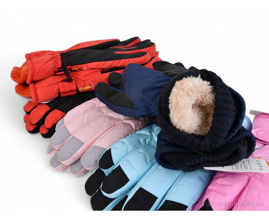 Перчатки для детей Зима 916-2XL mix (12 шт. р.сетка 15-17) "CAP" недорого оптом от прямого поставщика, изображение 2 Фотография Перчатки для детей Зима 916-2XL mix (12 шт. р.сетка 15-17) "CAP" недорого оптом от прямого поставщика, изображение 2