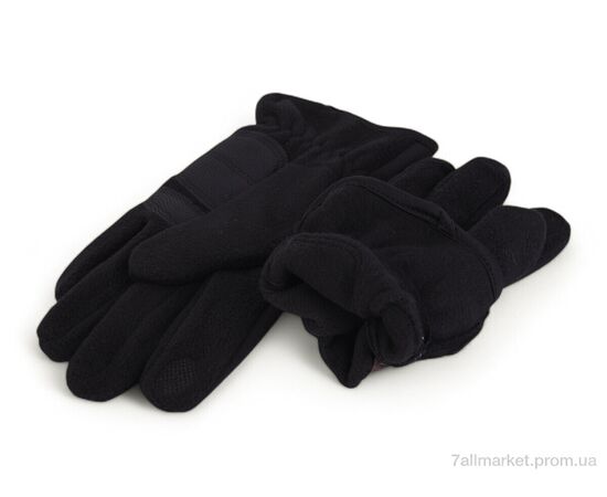 Чоловічі рукавиці Зима A12-BM black (12 шт. р.сіткаL-2XL) "TUZZI" недорого оптом від прямого постачальника, зображення 3
