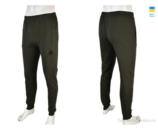 Спортивні штани чоловічі Весна/осінь 008-1 khaki (5 шт. р.сітка46-54) "Banko" недорого оптом від прямого постачальника, зображення 4 Спортивні штани чоловічі Весна/осінь 008-1 khaki (5 шт. р.сітка46-54) "Banko" недорого оптом від прямого постачальника, зображення 4