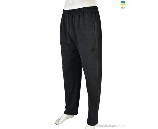 Спортивные брюки мужские Весна/осень 009-1 grey (5 шт. р.сетка 50-58) "Banko" недорого оптом от прямого поставщика, изображение 2 Фотография Спортивные брюки мужские Весна/осень 009-1 grey (5 шт. р.сетка 50-58) "Banko" недорого оптом от прямого поставщика, изображение 2