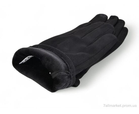 Рукавички жіночі Зима 2313-7 black (10 шт. р.сітка6,5-8,5) "CAP" недорого оптом від прямого постачальника, зображення 2