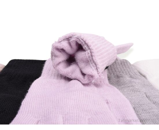 Перчатки женские Зима 7002 (з начосом) mix (12 шт. р.сетка 6,5-8,5) "CAP" недорого оптом от прямого поставщика, изображение 2 Фотография Перчатки женские Зима 7002 (з начосом) mix (12 шт. р.сетка 6,5-8,5) "CAP" недорого оптом от прямого поставщика, изображение 2