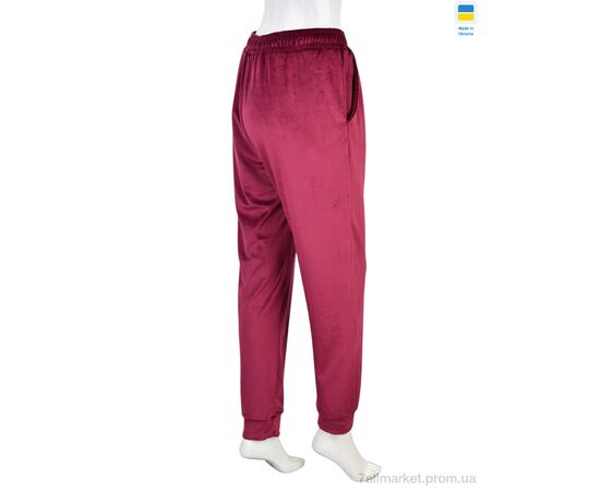 Спортивні штани жіночі Весна/осінь 001-1 bordo (6 шт. р.сітка52-60) "Banko" недорого оптом від прямого постачальника, зображення 2 Спортивні штани жіночі Весна/осінь 001-1 bordo (6 шт. р.сітка52-60) "Banko" недорого оптом від прямого постачальника, зображення 2