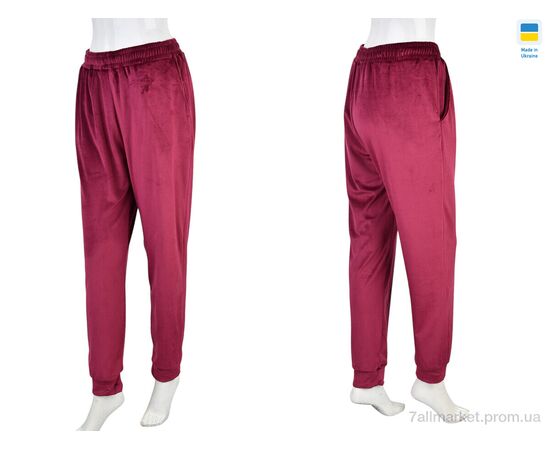 Спортивні штани жіночі Весна/осінь 001-1 bordo (6 шт. р.сітка52-60) "Banko" недорого оптом від прямого постачальника, зображення 3 Спортивні штани жіночі Весна/осінь 001-1 bordo (6 шт. р.сітка52-60) "Banko" недорого оптом від прямого постачальника, зображення 3