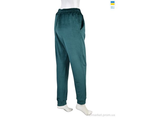 Спортивні штани жіночі Весна/осінь 001-4 green (6 шт. р.сітка52-60) "Banko" недорого оптом від прямого постачальника, зображення 2 Спортивні штани жіночі Весна/осінь 001-4 green (6 шт. р.сітка52-60) "Banko" недорого оптом від прямого постачальника, зображення 2