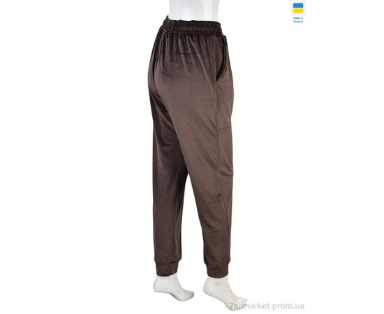 Спортивні штани жіночі Весна/осінь 001-6 brown (6 шт. р.сітка52-60) "Banko" недорого оптом від прямого постачальника, зображення 2 Спортивні штани жіночі Весна/осінь 001-6 brown (6 шт. р.сітка52-60) "Banko" недорого оптом від прямого постачальника, зображення 2