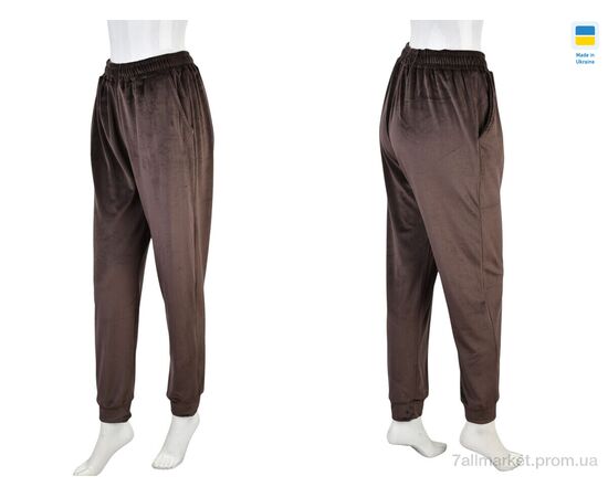 Спортивні штани жіночі Весна/осінь 001-6 brown (6 шт. р.сітка52-60) "Banko" недорого оптом від прямого постачальника, зображення 3 Спортивні штани жіночі Весна/осінь 001-6 brown (6 шт. р.сітка52-60) "Banko" недорого оптом від прямого постачальника, зображення 3