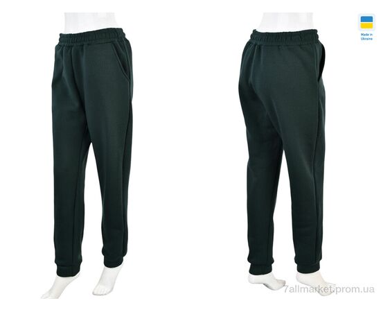 Спортивні штани жіночі Зима 002-1 green (5 шт. р.сітка52-60) "Banko" недорого оптом від прямого постачальника, зображення 3