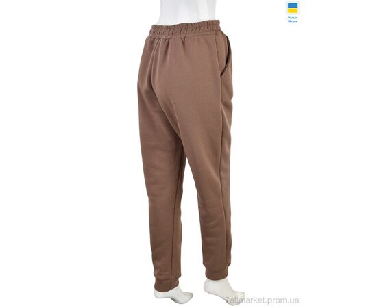 Спортивні штани жіночі Зима 002-3 brown (5 шт. р.сітка52-60) "Banko" недорого оптом від прямого постачальника, зображення 2 Спортивні штани жіночі Зима 002-3 brown (5 шт. р.сітка52-60) "Banko" недорого оптом від прямого постачальника, зображення 2