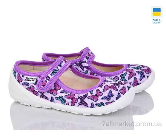 Фотография Тапки детские домашние Весна/осень 201-124 фиол (6 пар р.24-29) "Weestep-Ukraine" недорого оптом от прямого поставщика, изображение 2