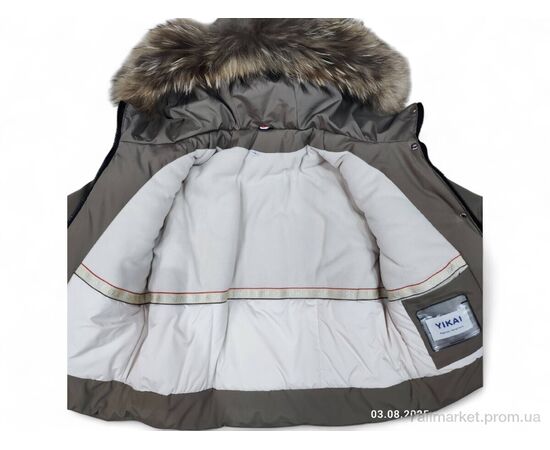 Куртка дитяча Зима YK1182 хакі (5 шт. р.сітка122-146) "Kids-modnik" недорого оптом від прямого постачальника, зображення 3 Куртка дитяча Зима YK1182 хакі (5 шт. р.сітка122-146) "Kids-modnik" недорого оптом від прямого постачальника, зображення 3