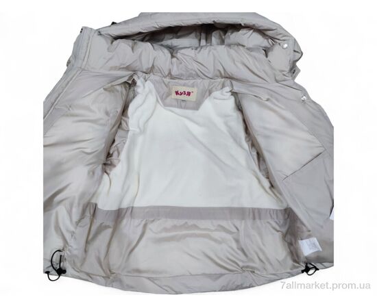 Куртка детская Зима 66-106 бежевий (5 шт. р.сетка 134-158) "Kids-modnik" недорого оптом от прямого поставщика, изображение 3 Фотография Куртка детская Зима 66-106 бежевий (5 шт. р.сетка 134-158) "Kids-modnik" недорого оптом от прямого поставщика, изображение 3