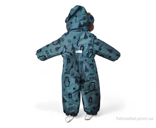 Комбінезон дитячий Зима L560 зелений (5 шт. р.сітка74-98) "Kids-modnik" недорого оптом від прямого постачальника, зображення 2 Комбінезон дитячий Зима L560 зелений (5 шт. р.сітка74-98) "Kids-modnik" недорого оптом від прямого постачальника, зображення 2