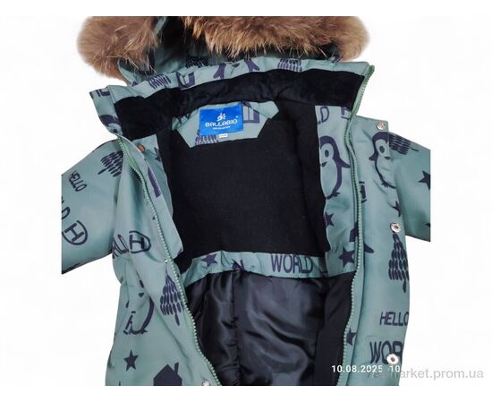 Комбінезон дитячий Зима L560 зелений (5 шт. р.сітка74-98) "Kids-modnik" недорого оптом від прямого постачальника, зображення 3 Комбінезон дитячий Зима L560 зелений (5 шт. р.сітка74-98) "Kids-modnik" недорого оптом від прямого постачальника, зображення 3