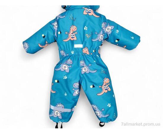 Комбінезон дитячий Зима B831 бірюзовий (5 шт. р.сітка80-104) "Kids-modnik" недорого оптом від прямого постачальника, зображення 2 Комбінезон дитячий Зима B831 бірюзовий (5 шт. р.сітка80-104) "Kids-modnik" недорого оптом від прямого постачальника, зображення 2