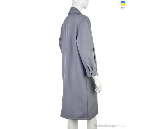 Платье женское Весна/осень 904 сірий (2 шт. р.сетка 42-48) "Vande Grouff" недорого оптом от прямого поставщика, изображение 2 Фотография Платье женское Весна/осень 904 сірий (2 шт. р.сетка 42-48) "Vande Grouff" недорого оптом от прямого поставщика, изображение 2