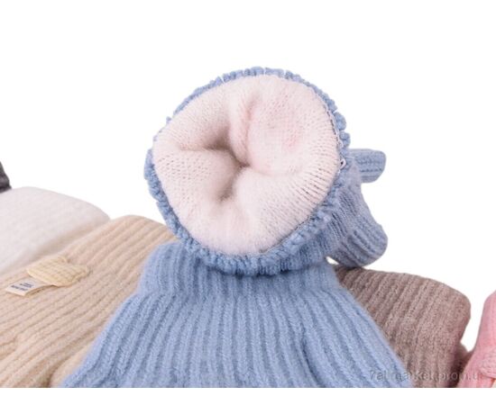 Рукавички для дітей Зима 5104 (альпака) mix (12 шт. р.сітка4-6) "TUZZI" недорого оптом від прямого постачальника, зображення 2 Рукавички для дітей Зима 5104 (альпака) mix (12 шт. р.сітка4-6) "TUZZI" недорого оптом від прямого постачальника, зображення 2