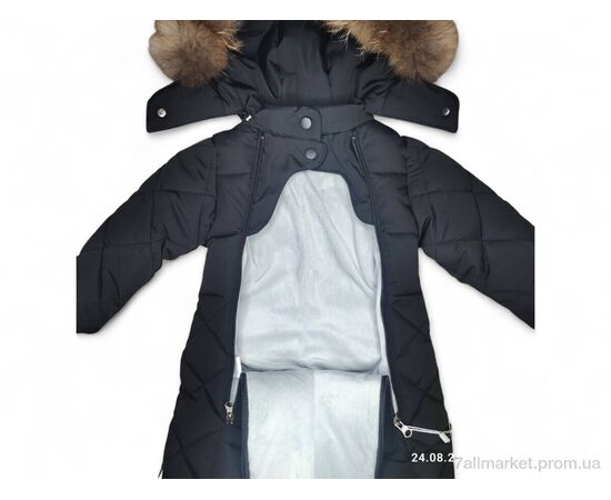 Комбінезон дитячий Зима LY151 чорний (5 шт. р.сітка62-87) "Kids-modnik" недорого оптом від прямого постачальника, зображення 4 Комбінезон дитячий Зима LY151 чорний (5 шт. р.сітка62-87) "Kids-modnik" недорого оптом від прямого постачальника, зображення 4